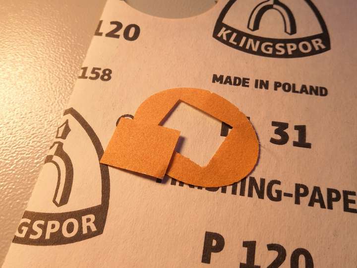 Sandpapier / Schleifpapier