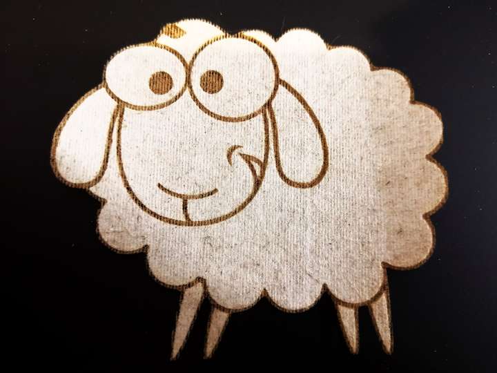 Flachstapete 