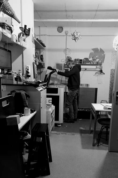 Mario in der Werkstatt